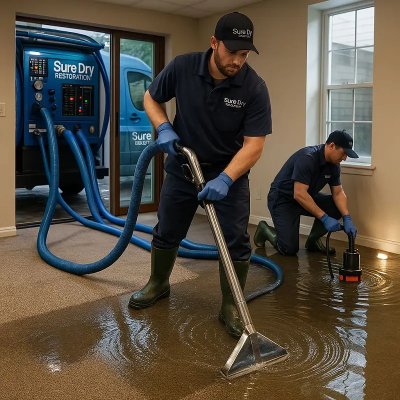 Water Extraction and Removal process in Bevil Oaks, TX
